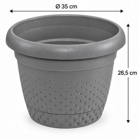ΓΛΑΣΤΡΑ KARASU ΜΕ ΠΙΑΤΟ ΓΚΡΙ 15.3L