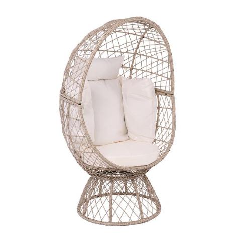 ΠΟΛΥΘΡΟΝΑ ΑΥΓΟ CROWN WICKER ΜΠΕΖ