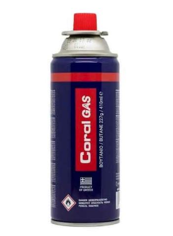 ΦΙΑΛΗ ΑΕΡΙΟΥ CORAL GAS 410ml