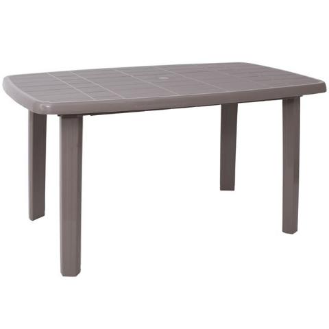 ΤΡΑΠΕΖΙ ΟΒΑΛ SORRENTO 140X80cm ΠΡΟΠΥΛΕΝΙΟΥ ΜΠΕΖ TORTORA