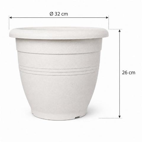 ΓΛΑΣΤΡΑ VIOMES TERRACOTTA No241 ΛΕΥΚΗ