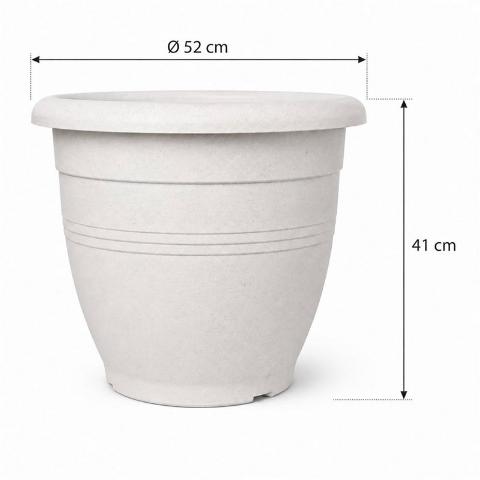 ΓΛΑΣΤΡΑ VIOMES TERRACOTTA No245 ΛΕΥΚΗ