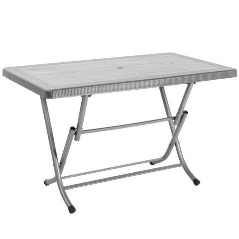 ΤΡΑΠΕΖΙ ΠΛΑΣΤ.ΣΠΑΣΤΟ ΜΕΤΑΛ.ΠΟΔ. ΚΑΦΕ 70Χ120CM