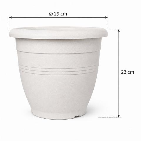 ΓΛΑΣΤΡΑ VIOMES TERRACOTTA No240 ΛΕΥΚΗ
