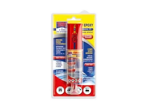 TURBO EPOXY 5min ΔΙΑΦ.24ml